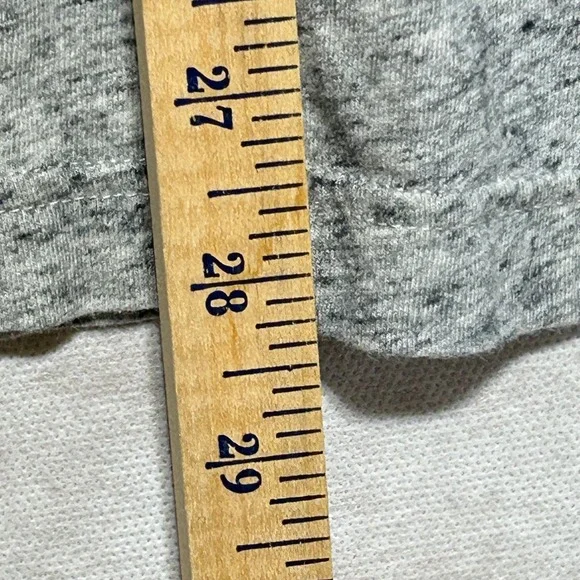 Victoria's Secret PINK Long Sleeve T-Shirt Heather Grey Logo Crew Neck XL - Picture 7 of 8